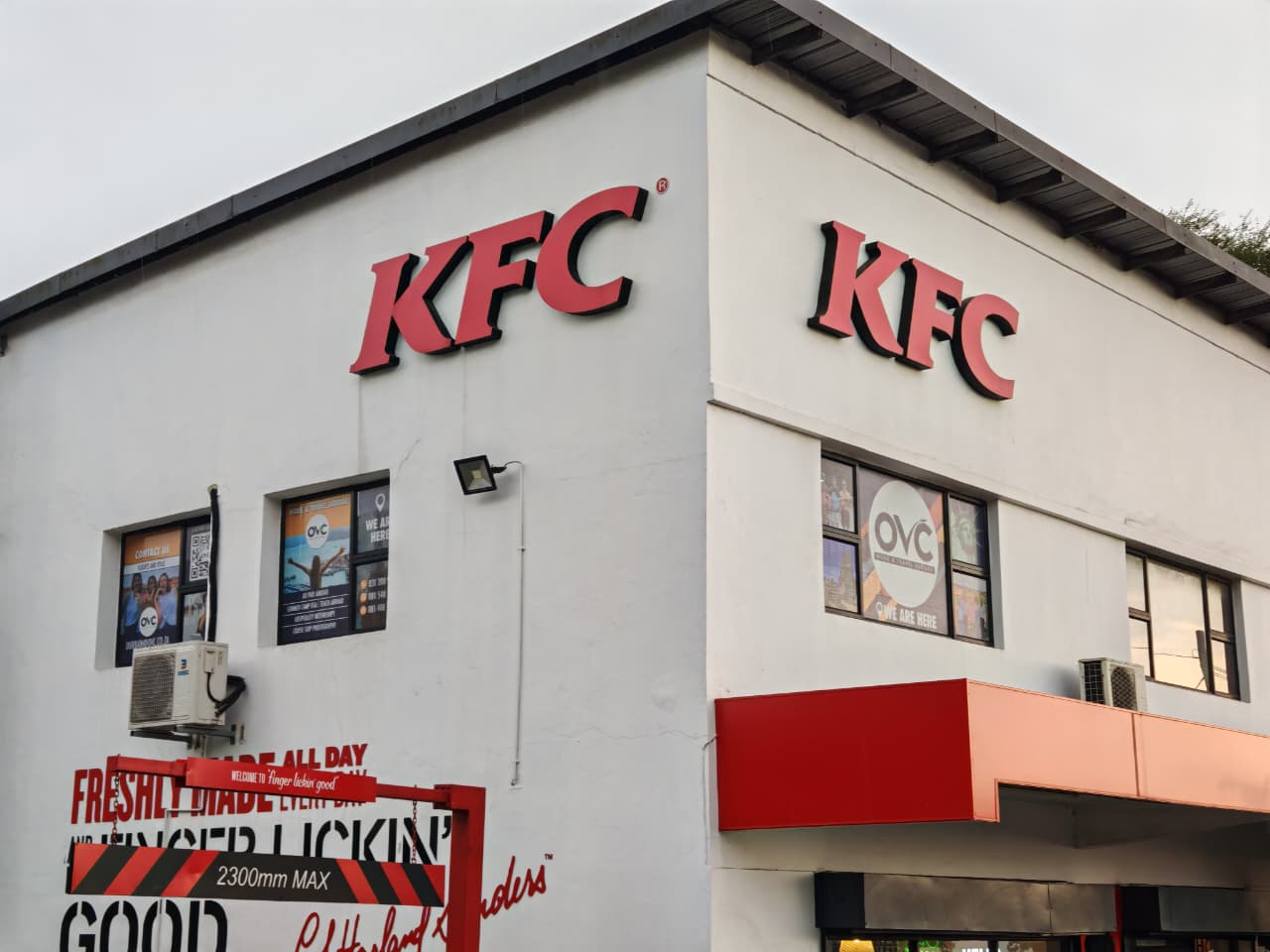 Road view of our office